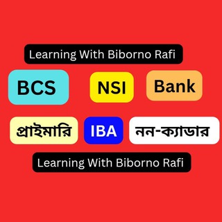 Learning with Biborno Rafi