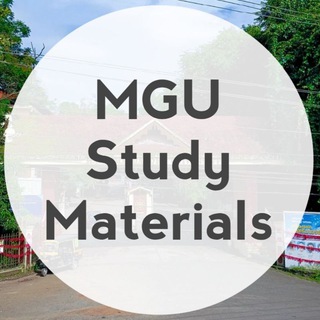 MGU Study Materials