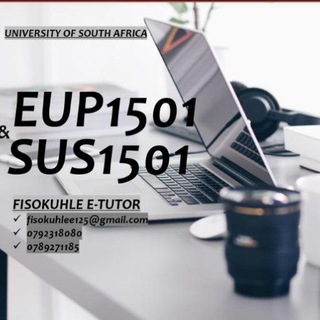 EUP1501 UNISA STUDENTS